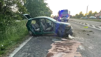 Słupia: Policjant spowodował śmiertelny wypadek i uciekł z miejsca zdarzenia