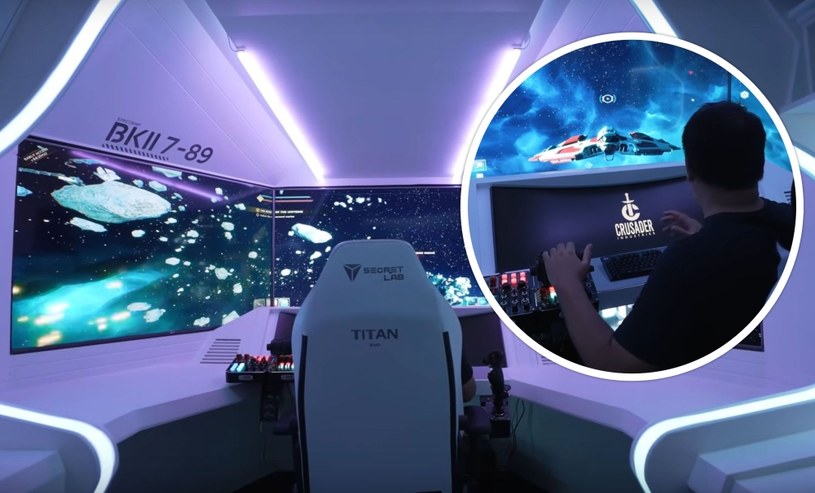 Popularny tajlandzki youtuber Bankii podzielił się w sieci nagraniem, w którym prezentuje swoje najnowsze dzieło, a mianowicie... pokój przemodelowany na niezwykle realistyczny statek kosmiczny inspirowany grą Star Citizen. 