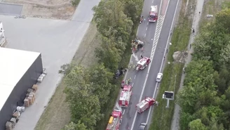 Policjant spowodował śmiertelny wypadek i uciekł. Jest nagranie