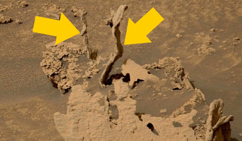 W ostatnich dniach marsjański łazik Curiosity sfotografował osobliwie wyglądające formacje skalne. Dwie „kamienne, kręte wieże” nie przypominają z pozoru niczego, co moglibyśmy napotkać na naszej planecie. Okazuje się, że jednak skalne słupy są najpewniej marsjańskim odpowiednikiem geomorfologicznych form zwanych „hoodoo”.
