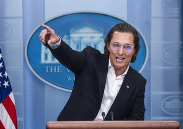 Matthew McConaughey w Białym Domu. Apelował o ograniczenie prawa do posiadania broni