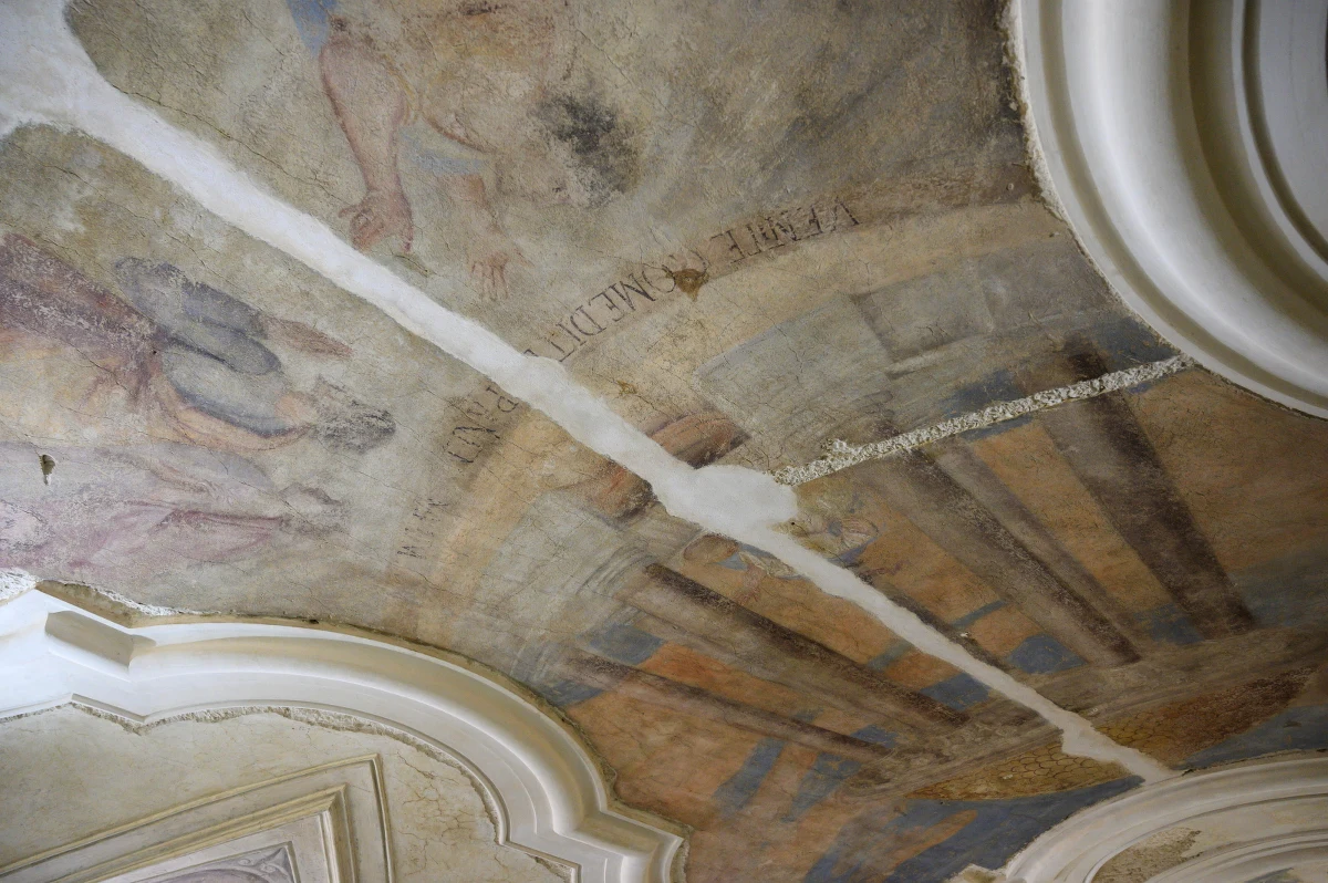 Bogato zdobione barokowymi freskami sklepienie odkryli konserwatorzy w sali sesyjnej budynku dawnego kolegium jezuickiego, w którym mieści się Urząd Miasta Poznania. Szacuje się, że dekoracje powstały w latach 30. XVIII wieku, kiedy ukończono budowę kolegium.