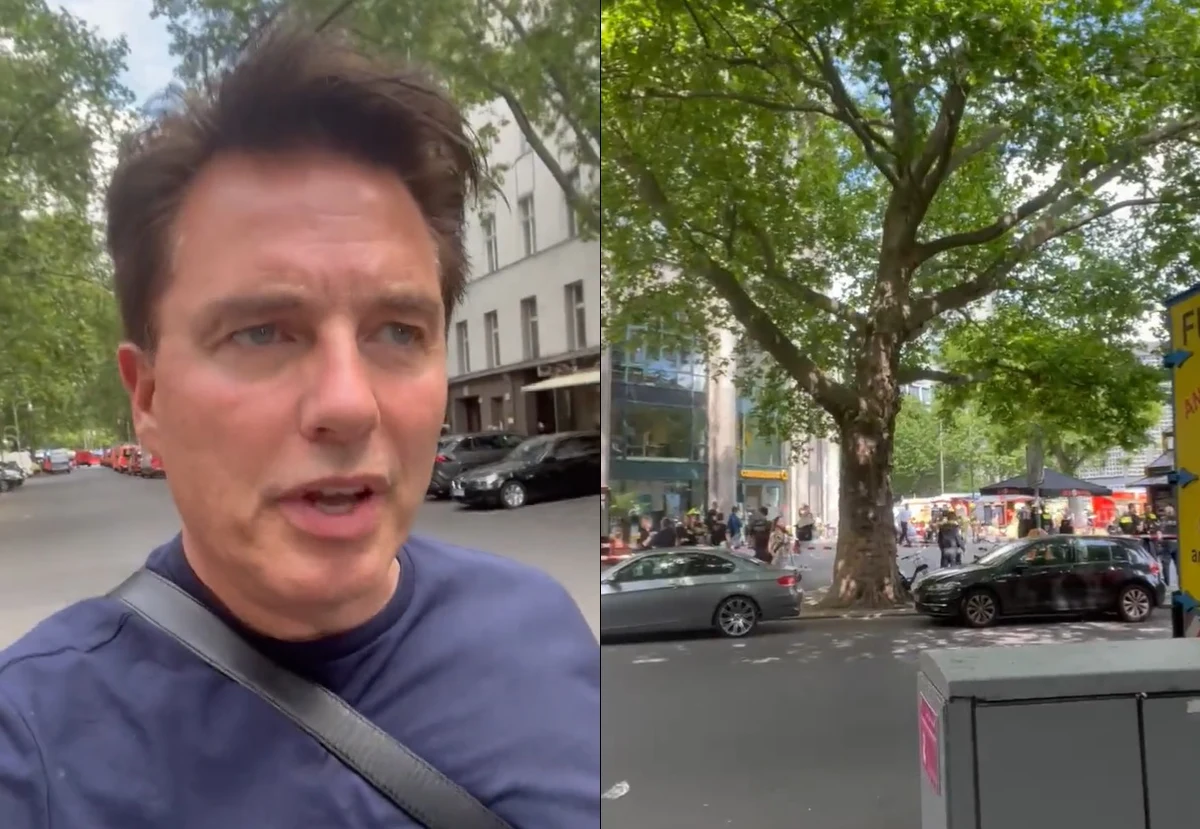 John Barrowman, szkocko-amerykański aktor był w pobliżu tragedii, do jakiej doszło dziś w Berlinie, w dzielnicy Charlottenburg. "To jest rzeź" - mówił na Twitterze, gdzie relacjonował przebieg akcji ratunkowej. Rannych zostało 14 uczniów z Hesji, a ich nauczycielka straciła życie.