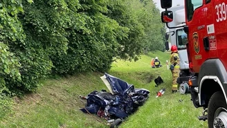 Wypadek samochodowy w Małopolsce. Zginął ojciec i syn