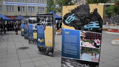 Wystawa plenerowa z okazji setnej rocznicy utworzenia Policji Województwa Śląskiego