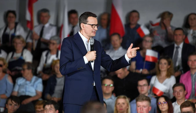 Premier Morawiecki na Podlasiu. Spotkał się z mieszkańcami