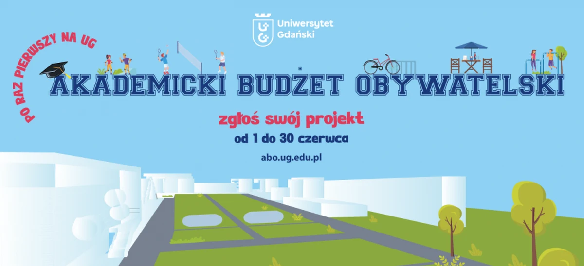Akademicki Budżet Obywatelski mają studenci z Uniwersytetu Gdańskiego. Do końca czerwca mogą przedstawić swoje propozycje na poprawienie przestrzeni na kampusie uczelni wedle swoich potrzeb.