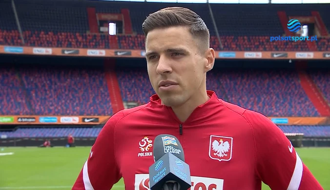 Jan Bednarek Musimy udowodnić, że potrafimy grać z najlepszymi. WIDEO (Polsat Sport)