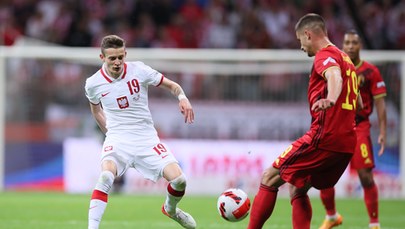 Polska znów przegrała z Belgią w meczu piłkarskiej Ligi Narodów