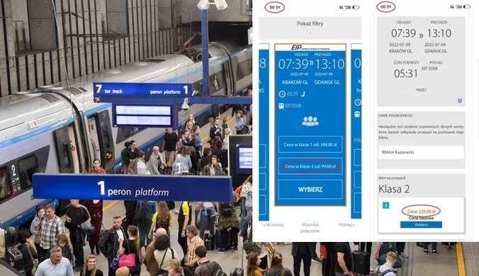 Nocna walka o bilety PKP Intercity. Nieuwaga słono kosztuje