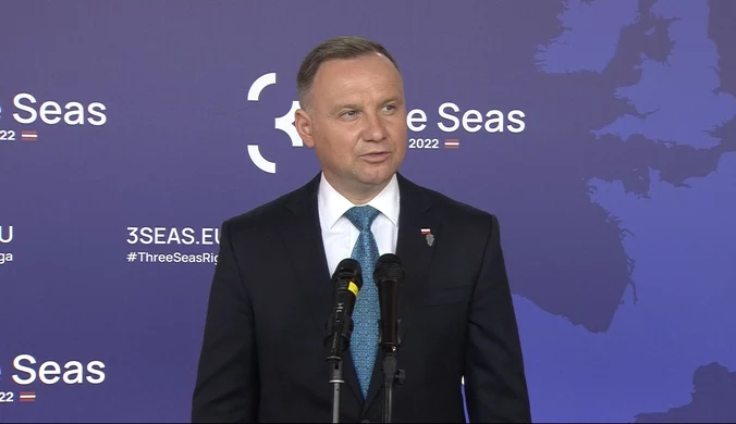 Andrzej Duda na szczycie Inicjatywy Trójmorza