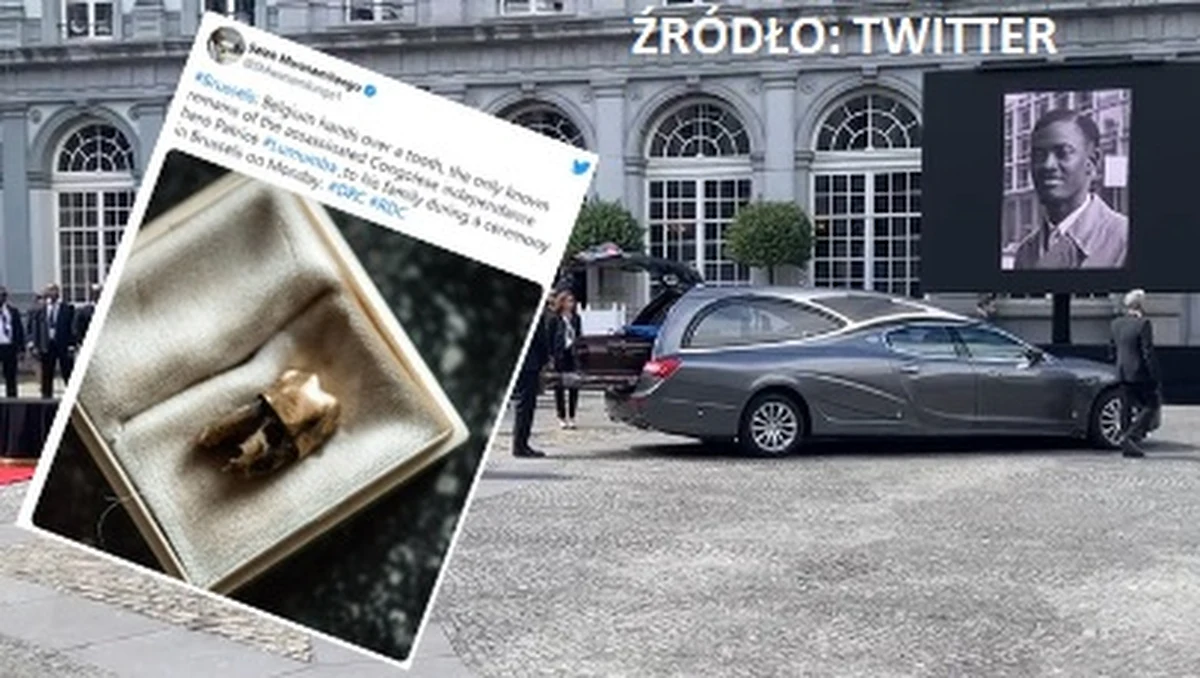 Rząd Belgii przekazał rodzinie zamordowanego premiera Demokratycznej Republiki Konga (DKR) Patrice'a Lumumby jego złoty ząb. To jedyne zachowane szczątki kongijskiego polityka. Ząb zwrócono w czasie prywatnej ceremonii, która odbyła się dziś w Brukseli. 