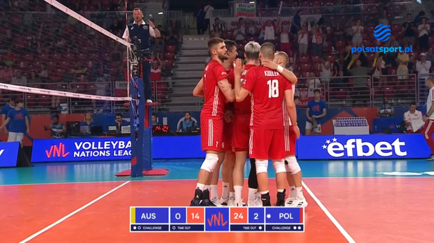 Skrót meczu Polska - Australia 3:0 (25:17, 25:19, 25:14) w turnieju Ligi Narodów siatkarzy 2022 w Sofii.

Kolejne zwycięstwo polskich siatkarzy w Lidze Narodów. Tym razem mistrzowie świata bez problemów pokonali 3:0 Australię. To już szósta wygrana Polaków w tej edycji rozgrywek.
