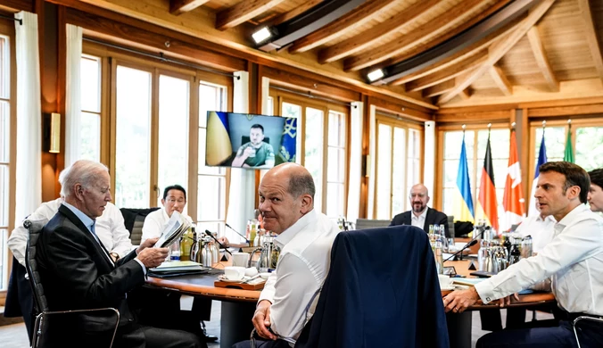 Zełenski na szczycie G7. Zaapelował o pomoc w odbudowie Ukrainy