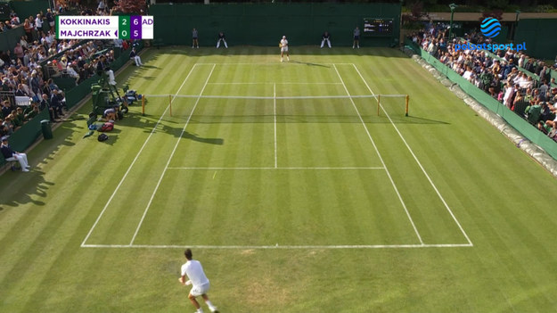 Skrót meczu pierwszej rundy Wimbledonu Thanasi Kokkinaki - Kamil Majchrzak 3:0 (7:6, 6:2, 7:5).

Wszystkie mecze Wimbledonu zobaczysz na sportowych kanałach Polsatu i na platformie Polsat Box Go. 
Skróty i najciekawsze zagrania z turnieju obejrzysz w Interii Sport.

KLIKNIJ TUTAJ I ZOBACZ SKRÓTY ORAZ NAJCIEKAWSZE MOMENTY WIMBLEDONU 2022.

Obserwuj Interię Sport i kibicuj Polakom!