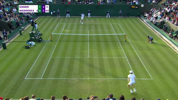 Skrót meczu Jannik Sinner - Stan Wawrinka w pierwszej rundzie Wimbledonu.

Wszystkie mecze Wimbledonu zobaczysz na sportowych kanałach Polsatu i na platformie Polsat Box Go. 
Skróty i najciekawsze zagrania z turnieju obejrzysz w Interii Sport.

KLIKNIJ TUTAJ I ZOBACZ SKRÓTY ORAZ NAJCIEKAWSZE MOMENTY WIMBLEDONU 2022.

Obserwuj Interię Sport i kibicuj Polakom!