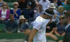 Steve Johnson - Grigor Dimitrow 0:1 (krecz Dimitrova, awans Johnsona) - SKRÓT. WIDEO (Polsat Sport)