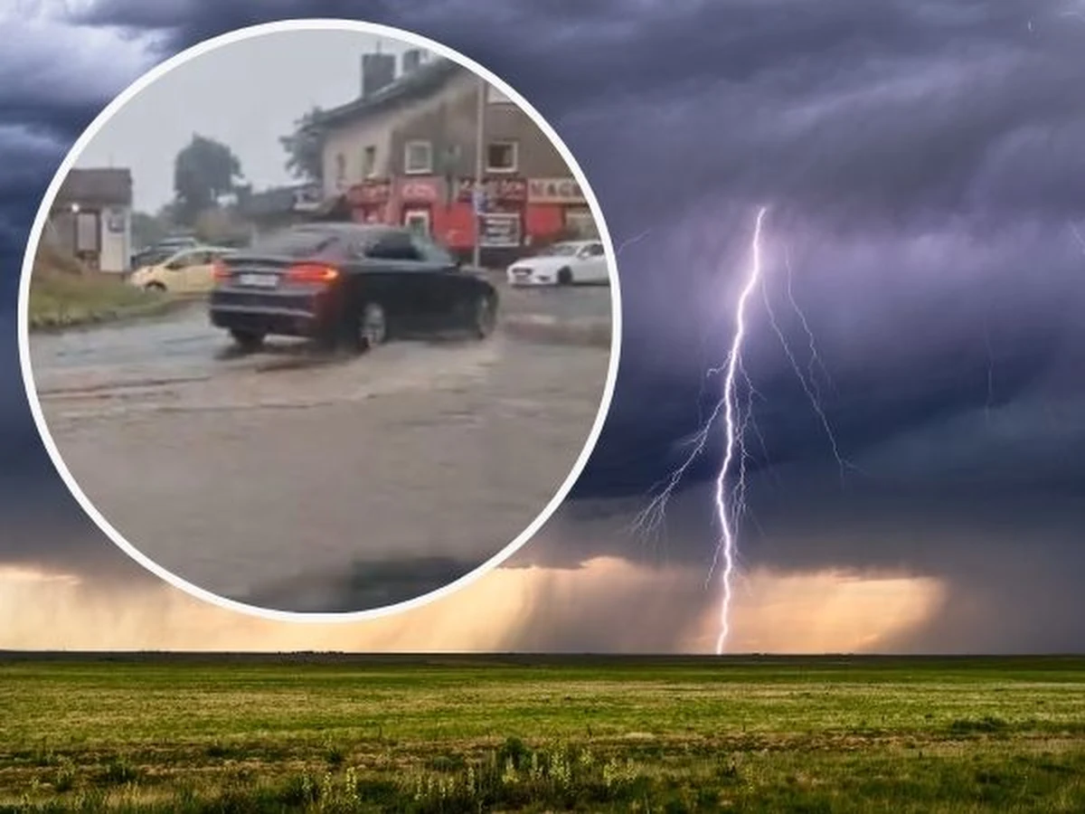 Blisko 70 interwencji mieli od godziny 10 opolscy strażacy w związku z burzami, jakie przeszły przez region. To głównie zalane piwnice w budynkach i ulice.
