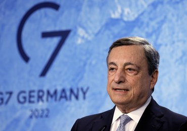 Draghi: Putin może wystąpić zdalnie na szczycie G20