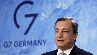 Draghi: Putin może wystąpić zdalnie na szczycie G20