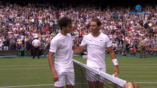 Skrót meczu Rafael Nadal - Francisco Cerundolo w pierwszej rundzie Wimbledonu 2022.

Wszystkie mecze Wimbledonu zobaczysz na sportowych kanałach Polsatu i na platformie Polsat Box Go. 
Skróty i najciekawsze zagrania z turnieju obejrzysz w Interii Sport.

KLIKNIJ TUTAJ I ZOBACZ SKRÓTY ORAZ NAJCIEKAWSZE MOMENTY WIMBLEDONU 2022.

Obserwuj Interię Sport i kibicuj Polakom!
