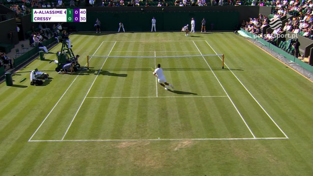 Skrót meczu Felix Auger-Aliassime - Maxime Cressy w pierwszej rundzie Wimbledonu 2022.

Wszystkie mecze Wimbledonu zobaczysz na sportowych kanałach Polsatu i na platformie Polsat Box Go. 
Skróty i najciekawsze zagrania z turnieju obejrzysz w Interii Sport.

KLIKNIJ TUTAJ I ZOBACZ SKRÓTY ORAZ NAJCIEKAWSZE MOMENTY WIMBLEDONU 2022.

Obserwuj Interię Sport i kibicuj Polakom!
