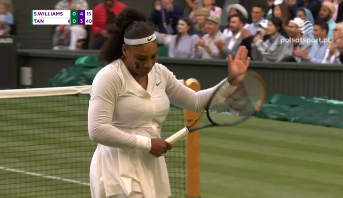 Serena Williams oklaskiwała rywalkę! Harmony Tan przechytrzyła Amerykankę. WIDEO (Polsat Sport)