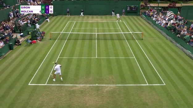 Skrót meczu drugiej rundy Wimbledonu Marcos Giron - Alex Molcan 0:3 (3:6, 2:6, 4:6).

Wszystkie mecze Wimbledonu zobaczysz na sportowych kanałach Polsatu i na platformie Polsat Box Go. 
Skróty i najciekawsze zagrania z turnieju obejrzysz w Interii Sport.

KLIKNIJ TUTAJ I ZOBACZ SKRÓTY ORAZ NAJCIEKAWSZE MOMENTY WIMBLEDONU 2022.

Obserwuj Interię Sport i kibicuj Polakom!