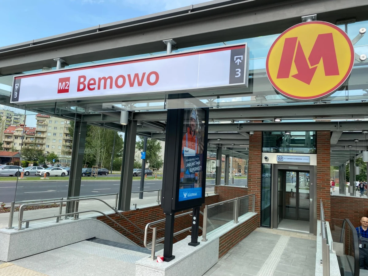 Warszawskie metro dojeżdża na Bemowo. Ratusz otrzymał wszystkie wymagane pozwolenia i udało się otworzyć dwie kolejne stacje  II linii metra - Ulrychów i Bemowo. 