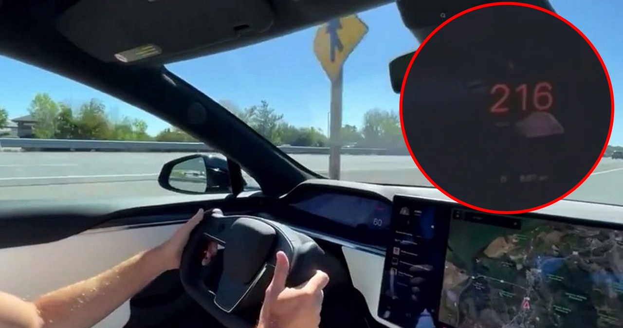 Elon Musk zapowiadał, że najpotężniejsza wersja Tesla Model S, czyli Plaid, rozpędzi się do 320 km/h. Tymczasem inżynierowie z firmy Ingenext zdjęli elektroniczny kaganiec z tego potwora, co pozwoliło osiągnąć 348 km/h.
