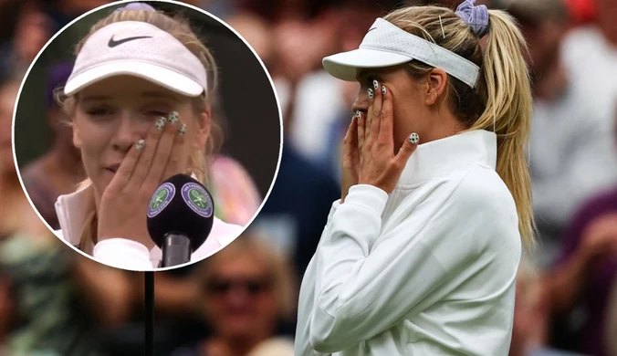 Katie Boulter w żałobie, po meczu polały się łzy. Wzruszenie na Wimbledonie