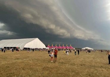 Burze nad Trójmiastem. Ewakuowano uczestników Open'er Festival