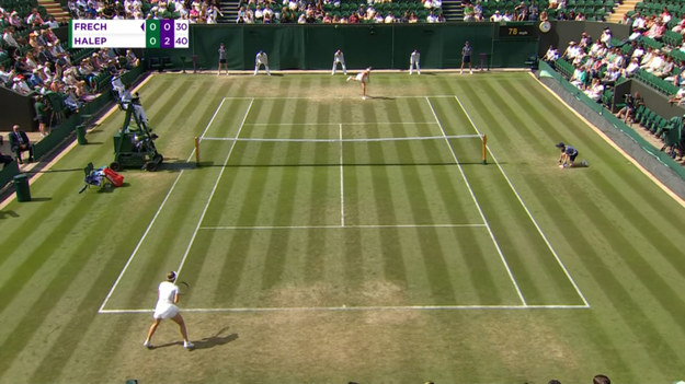 Magdalena Fręch przegrała z Simoną Halep w sobotnim meczu Wimbledonu. Polka odpadła tym samym z prestiżowego turnieju, jeśli chodzi o zmagania w singlu.

Magdalena Fręch - Simona Halep 0:2 (4:6, 1:6)

Wszystkie mecze Wimbledonu zobaczysz na sportowych kanałach Polsatu i na platformie Polsat Box Go. 
Skróty i najciekawsze zagrania z turnieju obejrzysz w Interii Sport.

KLIKNIJ TUTAJ I ZOBACZ SKRÓTY ORAZ NAJCIEKAWSZE MOMENTY WIMBLEDONU 2022.

Obserwuj Interię Sport i kibicuj Polakom!

