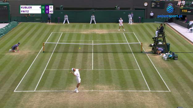 Skrót meczu Taylor Fritz - Jason Kubler 6:3, 6:1, 6:4 w 1/8 finału Wimbledonu.

Wszystkie mecze Wimbledonu zobaczysz na sportowych kanałach Polsatu i na platformie Polsat Box Go. 
Skróty i najciekawsze zagrania z turnieju obejrzysz w Interii Sport.

KLIKNIJ TUTAJ I ZOBACZ SKRÓTY ORAZ NAJCIEKAWSZE MOMENTY WIMBLEDONU 2022.

Obserwuj Interię Sport i bądź na bieżąco!
