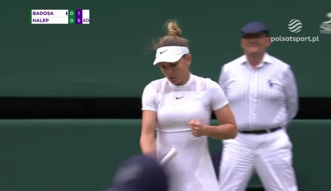 Paula Badosa - Simona Halep 0:2 - SKRÓT. WIDEO