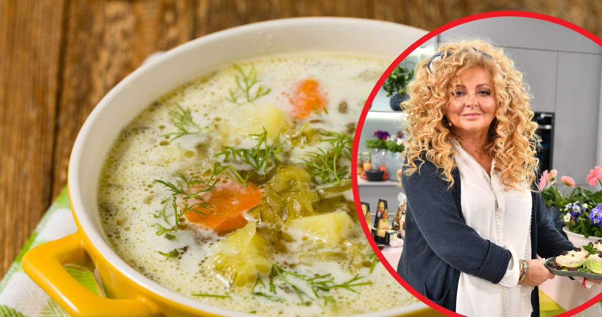 Magda Gessler zdradza przepis na najlepszą zupę ogórkową. Przepis