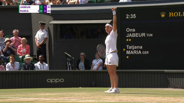 Turniej w grze pojedynczej kobiet podczas tegorocznego Wimbledonu wchodzi w decydującą fazę! Podczas pierwszego półfinału londyńskich zmagań mierzy się ze sobą Tunezyjka Ons Jabeur oraz Niemka Tatjana Maria - i jednego możemy być pewni, żadna z nich nie odpuści w tym starciu!

Wszystkie mecze Wimbledonu zobaczysz na sportowych kanałach Polsatu i na platformie Polsat Box Go. 
Skróty i najciekawsze zagrania z turnieju obejrzysz w Interii Sport.

KLIKNIJ TUTAJ I ZOBACZ SKRÓTY ORAZ NAJCIEKAWSZE MOMENTY WIMBLEDONU 2022.

Obserwuj Interię Sport i bądź na bieżąco!

