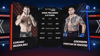 Babilon MMA 30: Łukasz Sudolski - Ederson Cristian Macedo. Skrót walki. WIDEO (Polsat Sport)