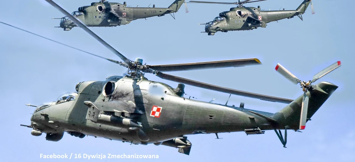 Na stolicą województwa warmińsko-mazurskiego w niedzielę przelecą śmigłowce 16. Dywizji Zmechanizowanej. To część ceremonii pożegnania dotychczasowego dowódcy jednostki, gen. dyw. Krzysztofa Radomskiego.