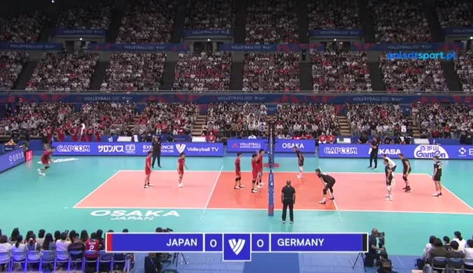 Liga Narodów siatkarzy: Niemcy – Japonia 1:3 - SKRÓT. WIDEO