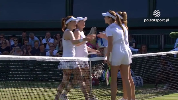 Skrót meczu Agnieszka Radwańska/Jelena Janković - Daniela Hantuchova/Laura Robson w turnieju legend na Wimbledonie 2022.