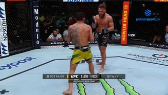 UFC Fight Night: Rafael dos Anjos - Rafael Fiziev. Skrót walki. WIDEO (Polsat Sport)
