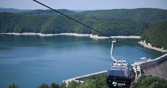 Odwiedzający Solinę mogą już odwiedzać największą atrakcję Bieszczad - nowy ośrodek turystyczny wraz z kolejką gondolową.