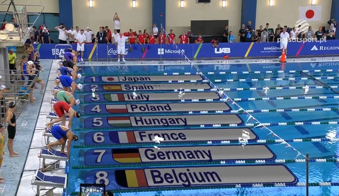 The World Games 2022: Złoty medal dla polskiej sztafety w ratownictwie wodnym. WIDEO