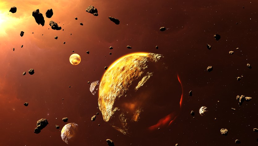 Los planetas podrían haber creado la Tierra durante la formación del sistema solar
