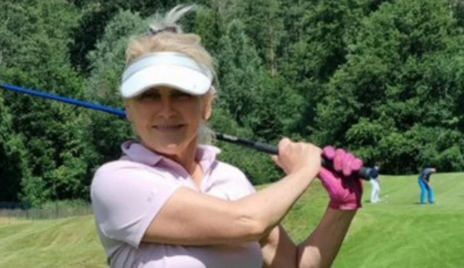 Małgorzata Jacyna-Witt na polu golfowym: Bo ja jestem elitą