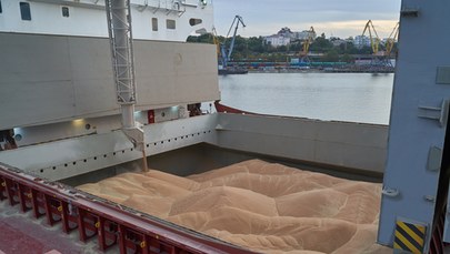Rozpoczął się eksport ukraińskiego zboża przez porty rzeczne na Dunaju