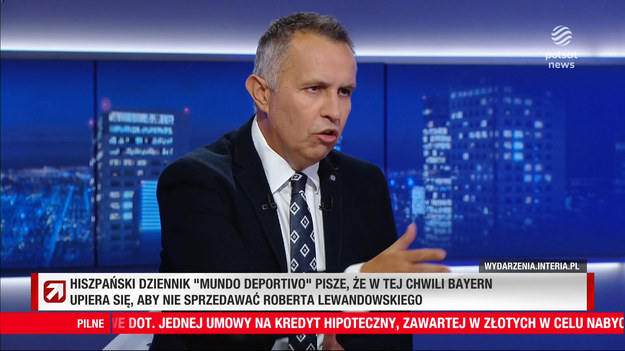 Roman Kołtoń był gościem w programie "Gość Wydarzeń" na antenie Polsat News. Ekspert piłkarski wypowiadał się na temat transferu Roberta Lewandowskiego z Bayernu Monachium do Barcelony. Jaki scenariusz i koniec tej transferowej sagi widzi twórca "Prawdy Futbolu"?