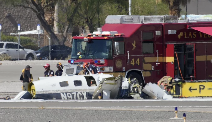 Dwa samoloty zderzyły się na lotnisku w Las Vegas. Cztery osoby nie żyją