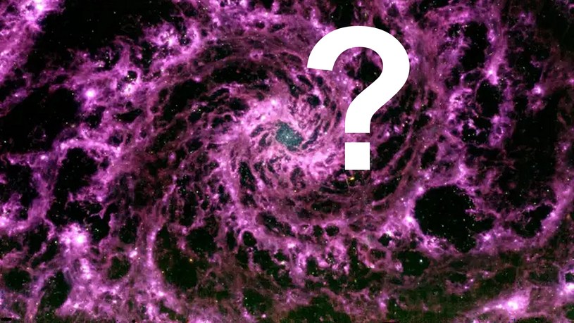 Najnowszy obraz z Kosmicznego Teleskopu Jamesa Webba zachwyca i jednocześnie przeraża. Ukazano na nim fioletowy wir, w środku którego znajduje się coś niezwykłego.